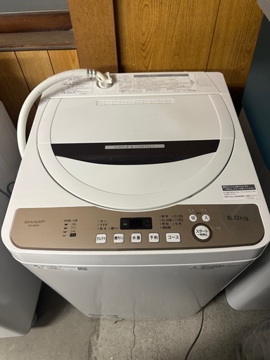 6kg シャープ ES-GE6D-T 2019製