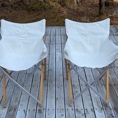 【新品時総額12.7万】スノーピーク 竹シリーズ４点セット（テーブル/シェルフ/チェア２脚）の画像