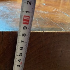 一枚板テーブル脚付きの画像