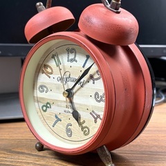 めざまし時計　アンティーク風の画像