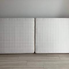 【無料】分割式 脚付マットレス（ソファとしても使えます）の画像