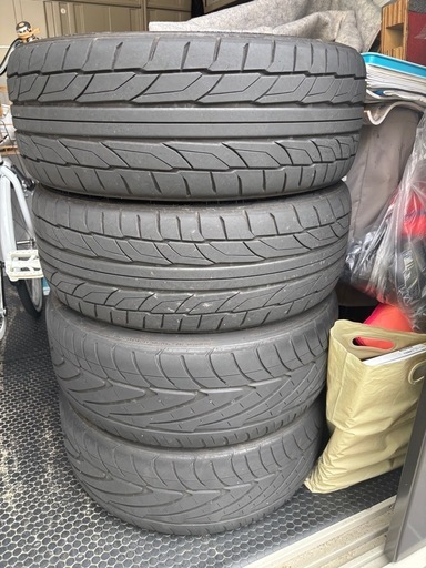 プレミックス アルミホイール タイヤ 215/35 R19   プリウス カローラ 100 5穴