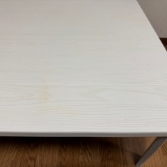 【ニトリ】ローテーブル（ホワイトウォッシュ）の画像