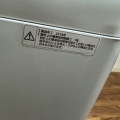 【3/2 15時以降取りに来ていただける方】パナソニック洗濯機5kgの画像