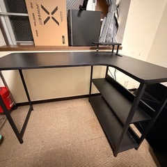 ゲーミングデスク、ゲーミングチェア　セットの画像