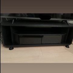 テレビ台　100cm ブラックの画像