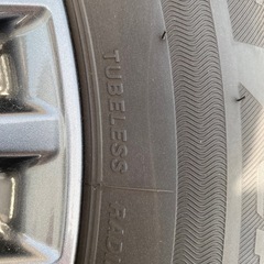 トヨタ　ボクシー　純正タイヤ4本　2025年第4週製造　ブリヂストンの画像