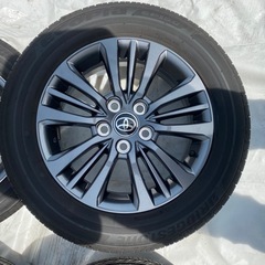 トヨタ　ボクシー　純正タイヤ4本　2025年第4週製造　ブリヂストンの画像