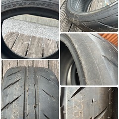 シバタイヤ　225/35ZR17 2本セット　中古の画像
