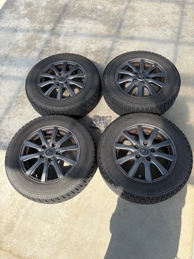 195/65R15 スタッドレスタイヤ アルミホイール付き4本セット
