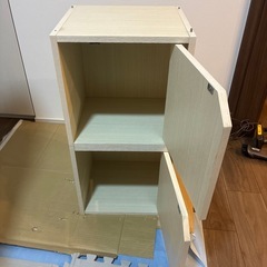 カラーボックス2個の画像