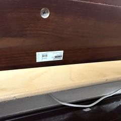 IKEAイケア セミダブルベッド ソンゲサンド 120x200cmの画像