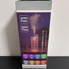 LEDクリスタル加湿器 多色展開の画像