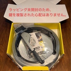 【新品未使用】　disklok  Sサイズ　右ハンドル用　シルバーの画像