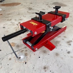 「現状品」 バイク用ジャッキ ジャッキ バイク 積載能力(約)500kgの画像