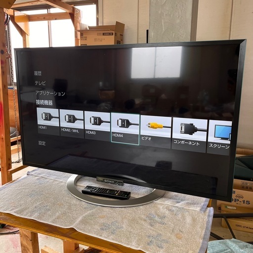 「商談中 」 ソニー 液晶テレビ テレビ KDL-42W802A 42インチ リモコン付き B-CASカード 付き 2013年製