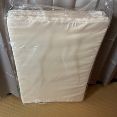 折りたたみ すのこベッド シングルサイズ（マット付）の画像