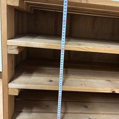 木製　棚の画像