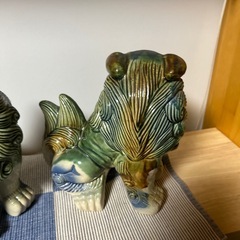 獅子の置物の画像