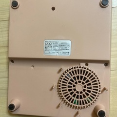 アイリスオーヤマ IHコンロ IHK-T38-P（1口 / 1000W / 2022年製）の画像