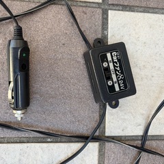 扇風機　クリップ式　24V シガー　トラックの画像