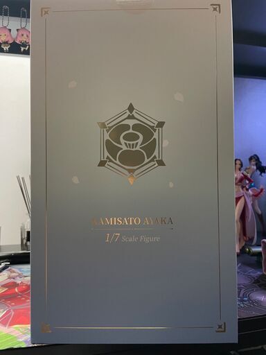 新品未開封 原神 神里綾華・白鷺氷華Ver. 1/7フィギュア 特典クリアファイル無