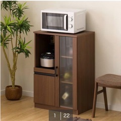 (引取りに来れる方) レンジ台 (フォルムN RE9060G MBR)の画像