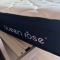 【ほぼ未使用・美品】極厚30cmマットレス＋すのこベッドセット★今月中の画像