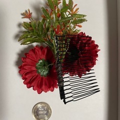 髪飾り　くしタイプ
の画像