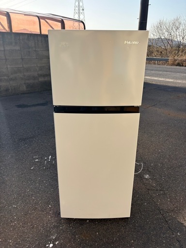 冷蔵庫ハイセンス、2021年製。120L。
