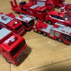トミカ　消防車　関係車両　10台セットの画像