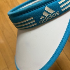 サンバイザー　adidasの画像