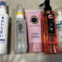 シャンプー、ヘアスタイリング用品、ボディミスト、消臭スプレーの画像