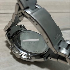 FOSSIL クロノグラフ ステンレススチールウォッチの画像