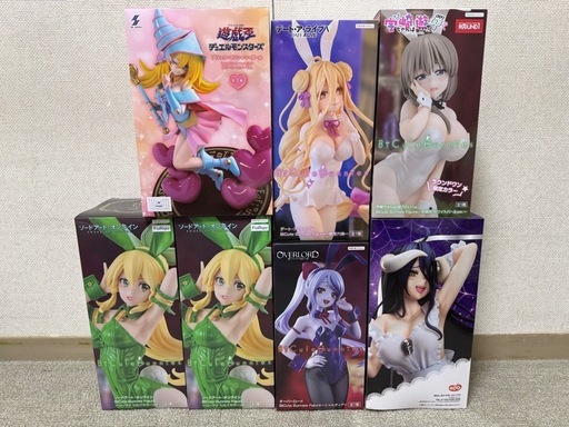 プライズフィギア7個