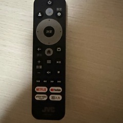 (お取引決まりました！)JVC  4Kチューナーレステレビ43インチ　要ネット環境　の画像