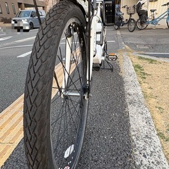 中古ブリヂストン電動アシスト自転車　8.7Ah 大阪　011の画像