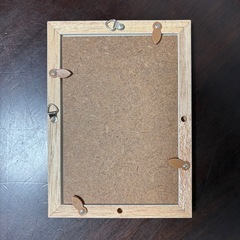 フォトフレーム ホワイト 内径約10cm×14.8cmの画像