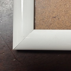 フォトフレーム ホワイト 内径約10cm×14.8cmの画像