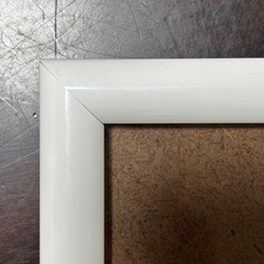 フォトフレーム ホワイト 内径約10cm×14.8cmの画像