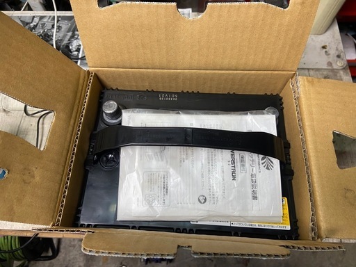 新品に近い　
 バッテリー　75D23L    