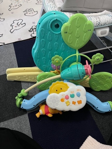 バウンサー2点、プーメリー、ベッドinベッド