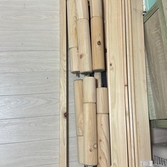 シングルベッド　すのこ　フレームの画像