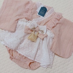 コトリ　ひな祭りロンパースの画像