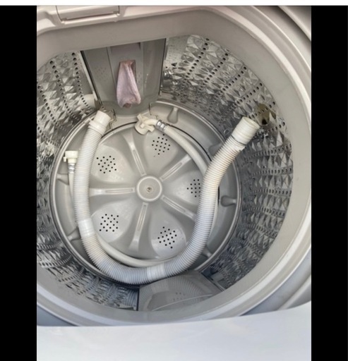 NO B687?福岡市内配送設置無料✨?全自動洗濯機 ホワイト WM-EC70W [洗濯7.0kg /簡易乾燥(送風機能) /上開き]