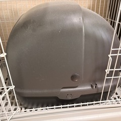 キャットゲージ 2段 トイレ付きの画像