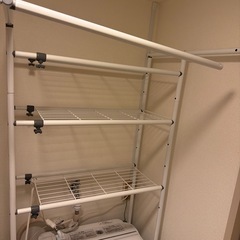 【3/7まで引取限定】ランドリーラックの画像