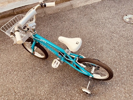 【中古美品】ルイガノ 子供自転車〈補助輪付き〉Louis Garneau K16 　 #子供用自転車  #自転車　#キッズバイク  #