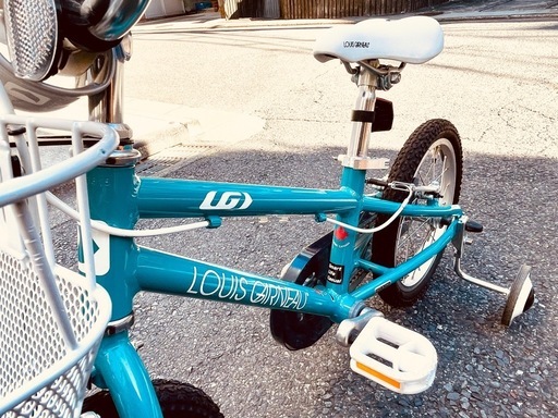 【中古美品】ルイガノ 子供自転車〈補助輪付き〉Louis Garneau K16 　 #子供用自転車  #自転車　#キッズバイク  #