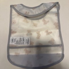 ジェラートピケ　離乳食　エプロンの画像